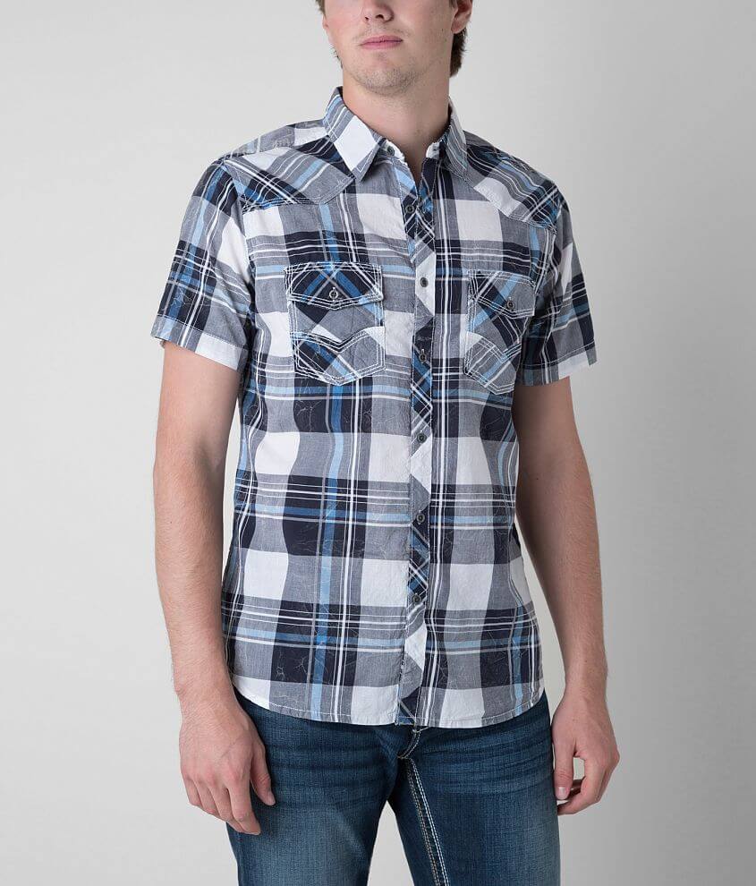 BKE Vintage Drill Shirt front view