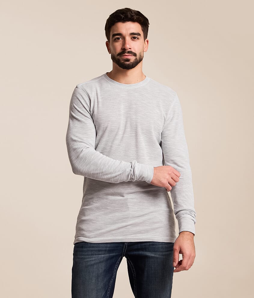 Reclaim Drop Needle Thermal - Men's T-Shirts in Alloy White | Buckle