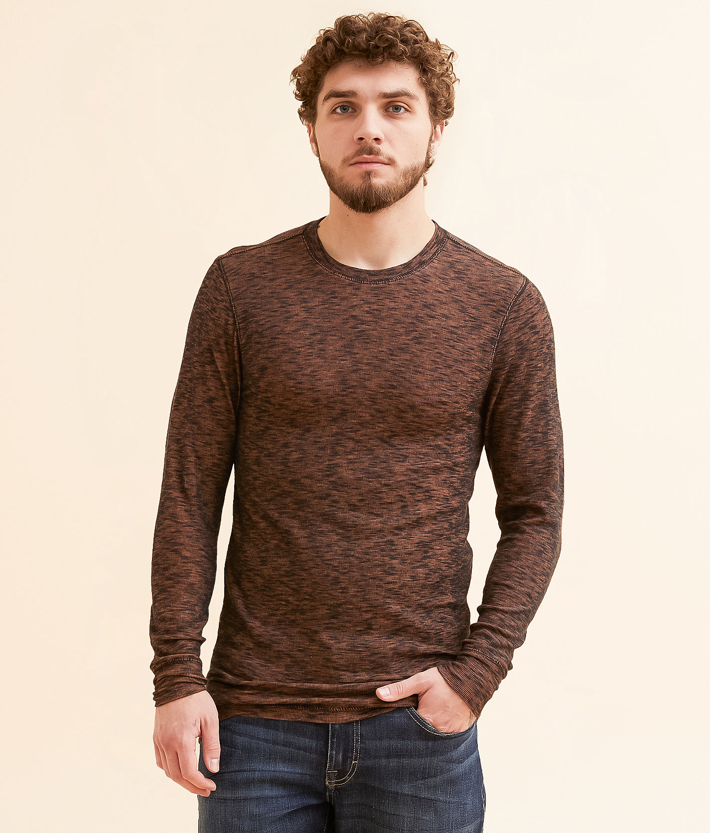 Reclaim Drop Needle Thermal - Men's T-Shirts in Jet Black