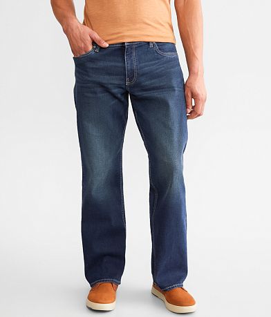Reclaim Loose Straight Stretch Jean front view
