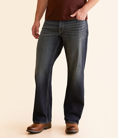 Reclaim Loose Straight Stretch Jean front view