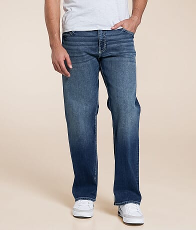 Reclaim Loose Straight Stretch Jean front view