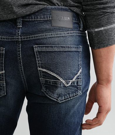 Reclaim Regular Straight Stretch Jean back pocket view