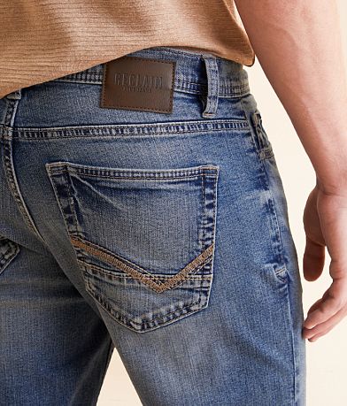 Reclaim Regular Straight Stretch Jean back pocket view