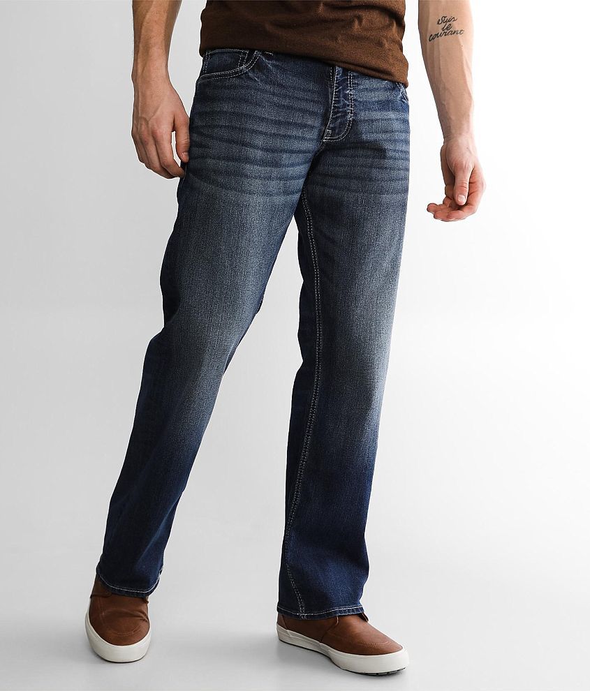 Reclaim Relaxed Straight Stretch Jean front view