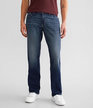 Reclaim Relaxed Straight Stretch Jean front view
