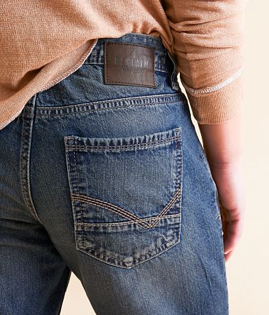 Reclaim Relaxed Straight Jean back pocket view