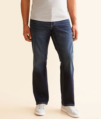 Reclaim Relaxed Straight Stretch Jean front view