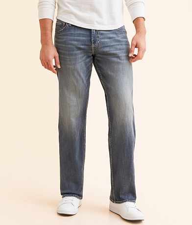 Reclaim Relaxed Straight Stretch Jean front view