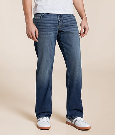Reclaim Relaxed Straight Stretch Jean front view