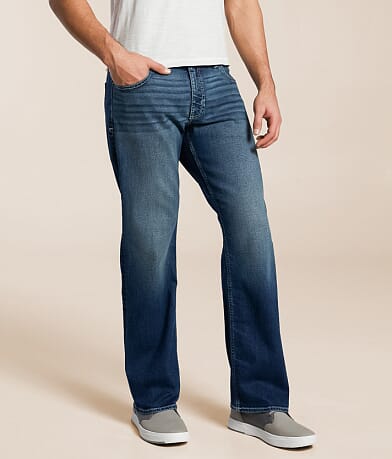 Reclaim Relaxed Straight Stretch Jean front view