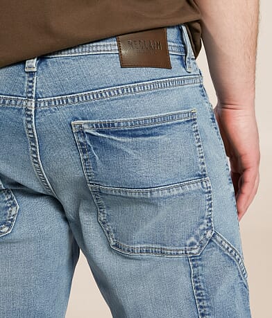 Reclaim Utility Relaxed Straight Stretch Jean back pocket view