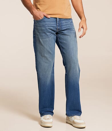 Reclaim Relaxed Straight Stretch Jean front view