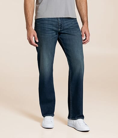 Reclaim Relaxed Straight Stretch Jean front view