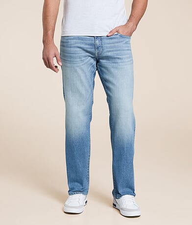 Reclaim Relaxed Straight Stretch Jean front view
