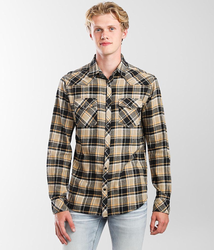 Reclaim Plaid Athletic Shirt front view