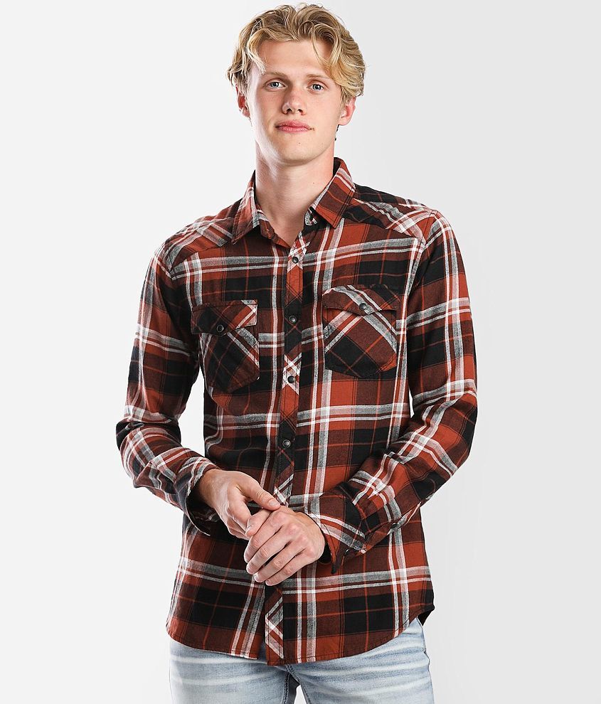 Reclaim Plaid Standard Shirt front view