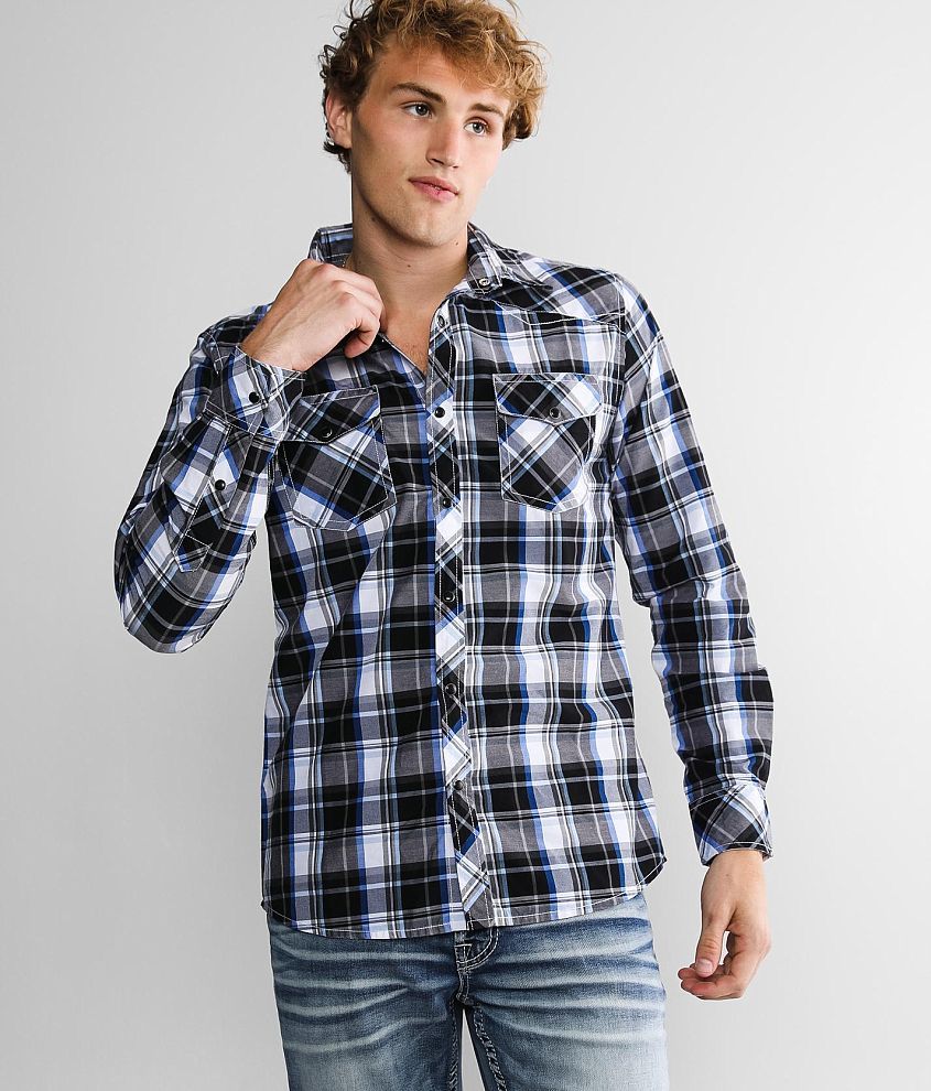 Reclaim Plaid Standard Shirt front view