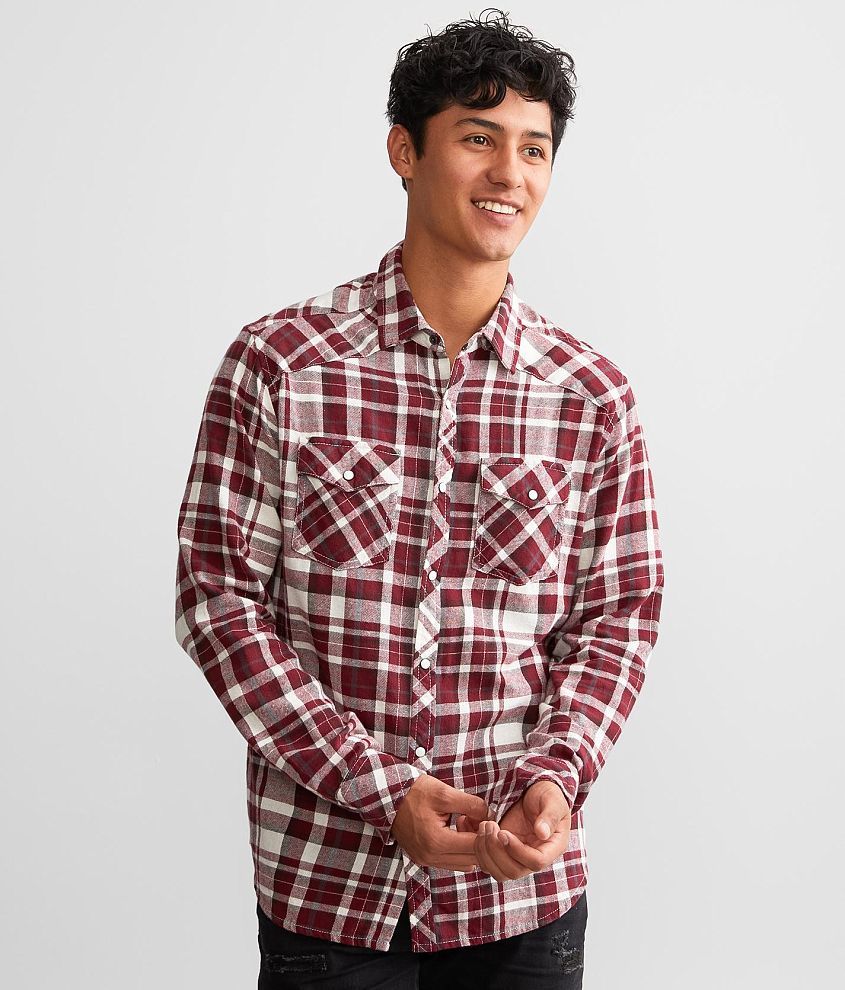 Reclaim Plaid Athletic Shirt front view