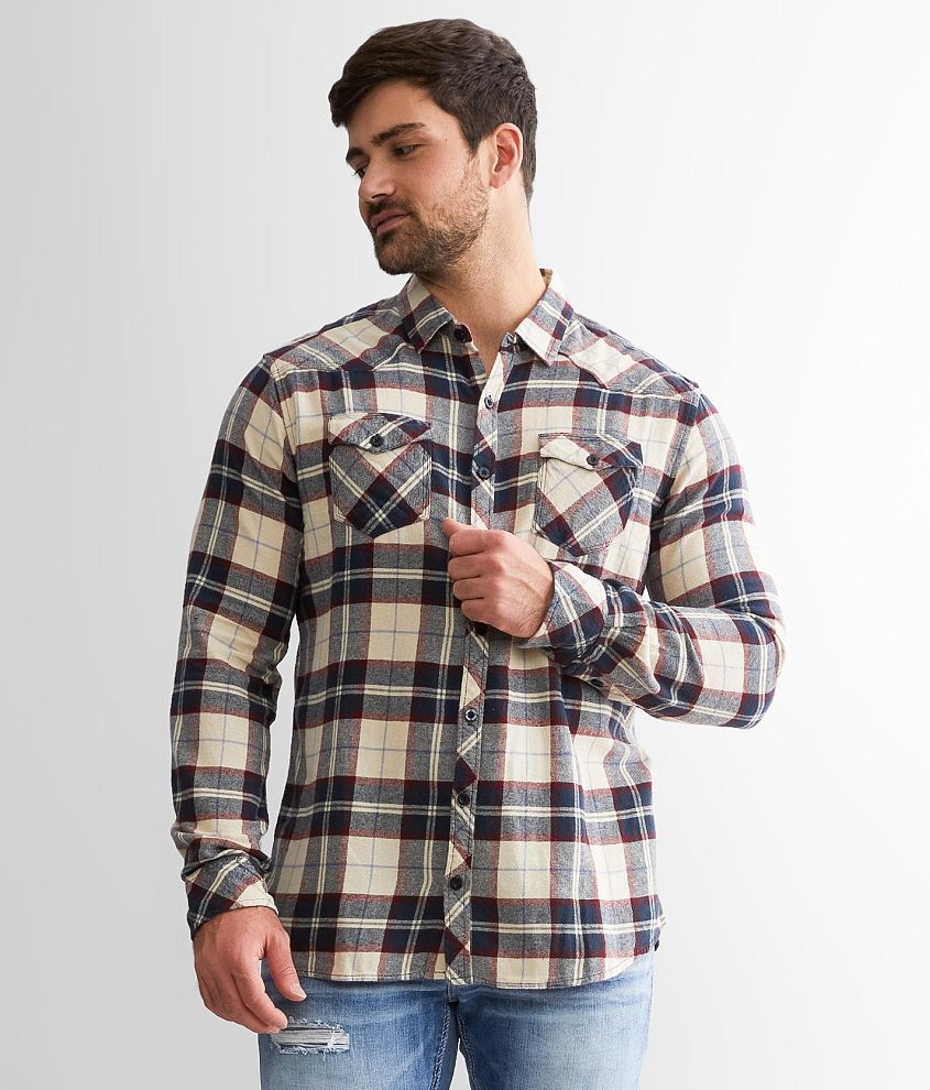 Reclaim Brushed Plaid Athletic Shirt