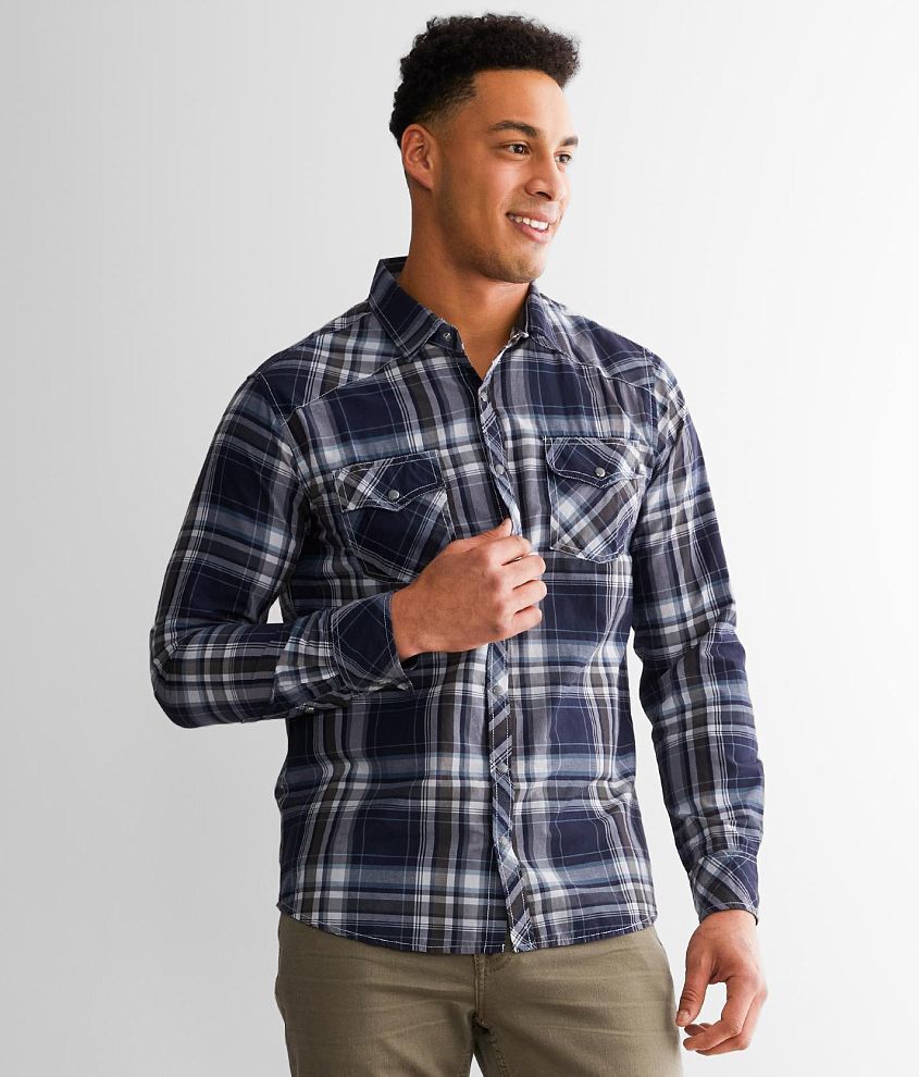 Reclaim Plaid Standard Shirt front view