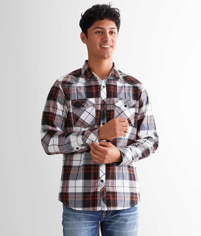 Reclaim Plaid Standard Shirt front view