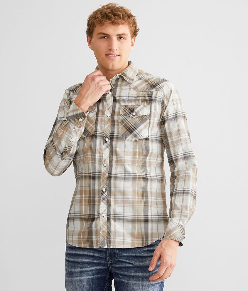 Reclaim Plaid Standard Shirt front view