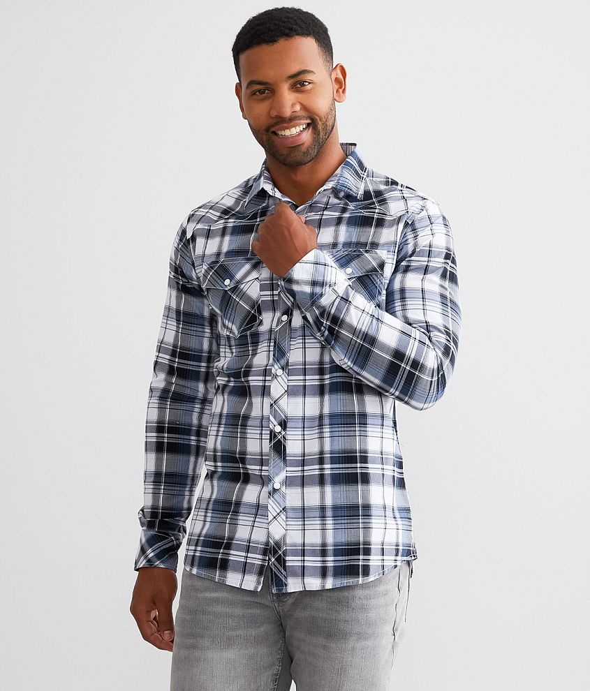 Reclaim Plaid Athletic Shirt front view