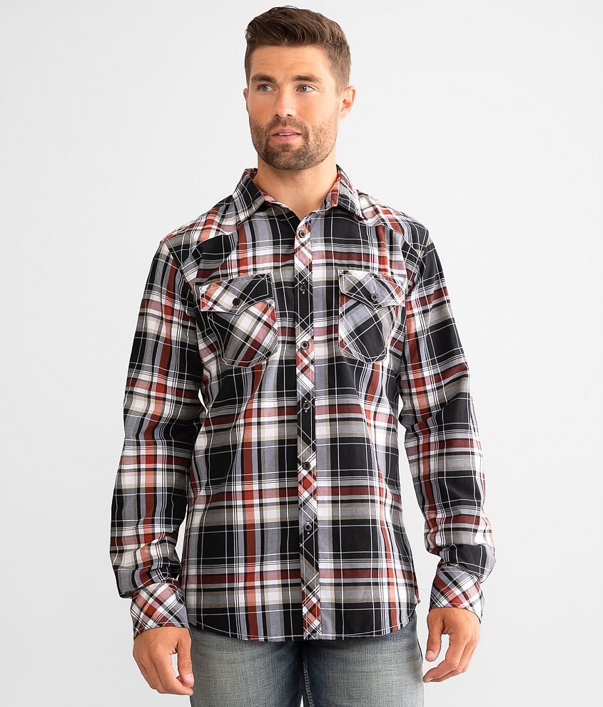 Reclaim Plaid Athletic Shirt front view