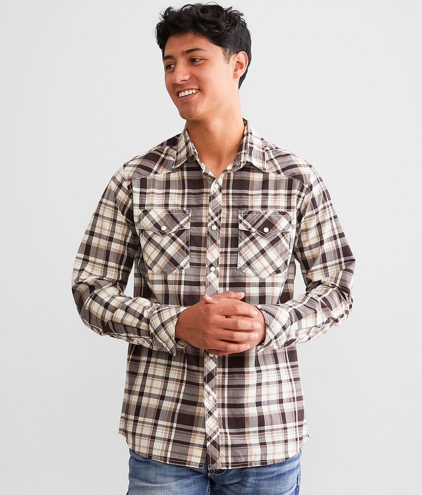 Reclaim Plaid Standard Shirt front view