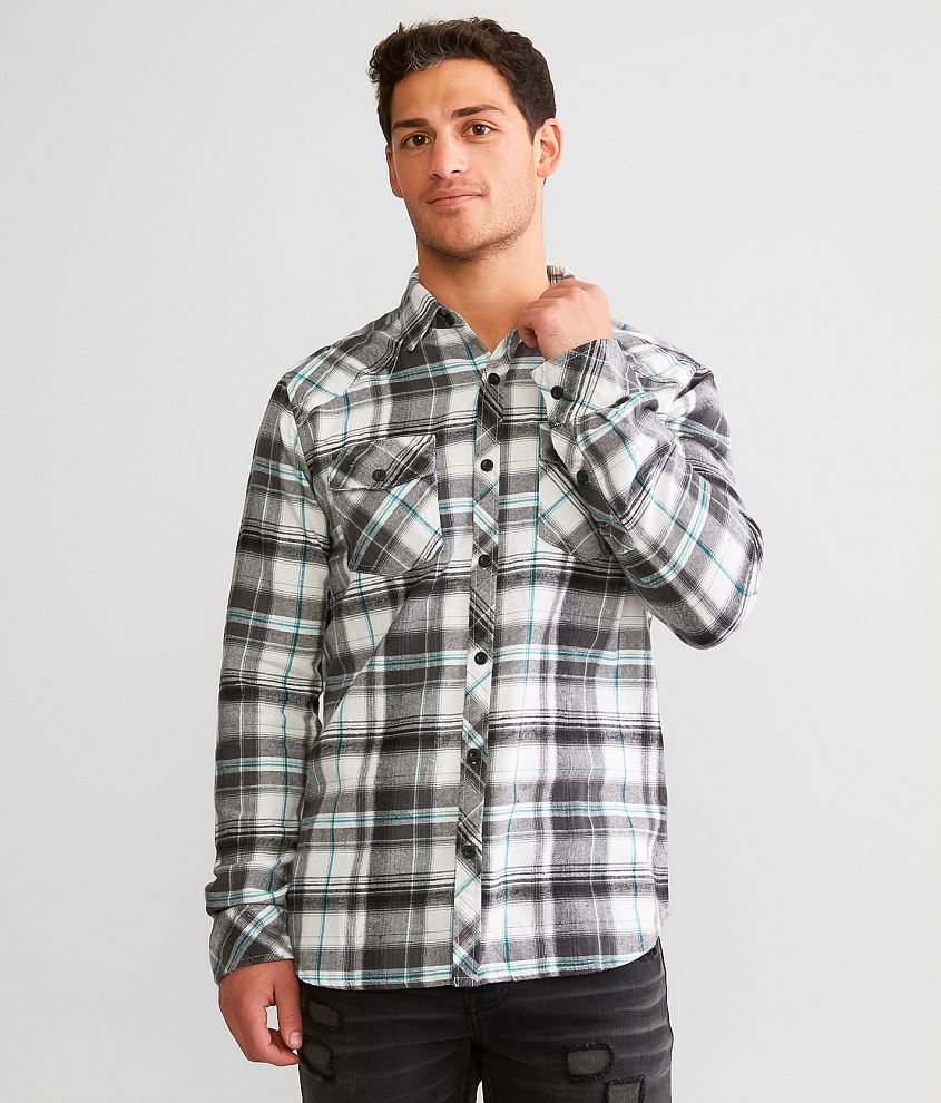 Reclaim Plaid Athletic Shirt front view