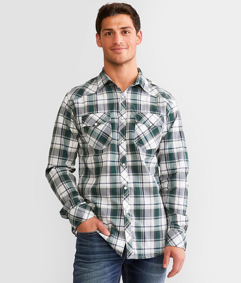 Reclaim Plaid Athletic Shirt front view