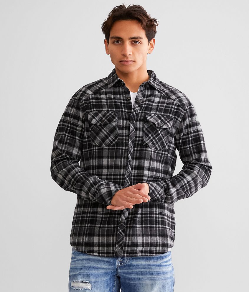 Reclaim Plaid Standard Shirt front view