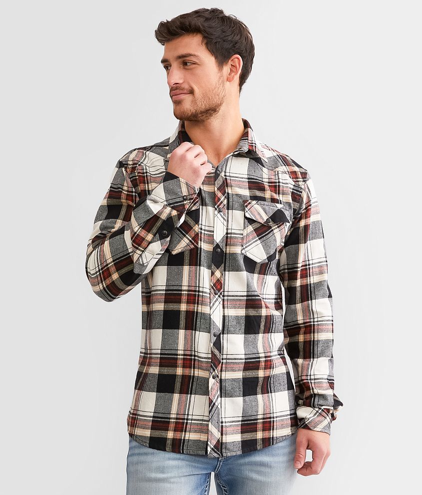 Reclaim Plaid Athletic Shirt front view