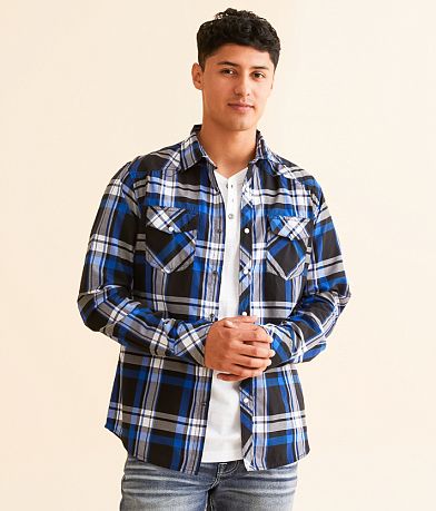 Reclaim Plaid Athletic Shirt front view