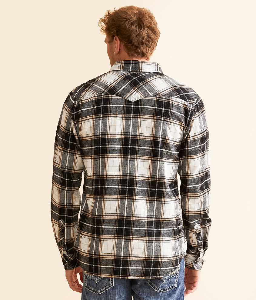 Brushed Plaid Athletic Shirt