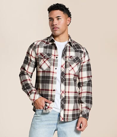 Reclaim Brushed Plaid Standard Shirt front view