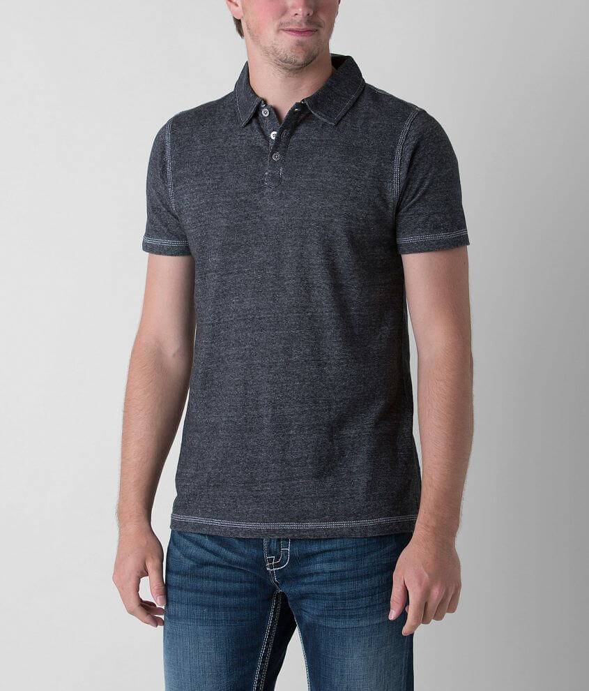 Reclaim Drop Needle Polo front view