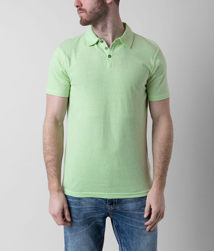 Reclaim Drop Needle Polo front view