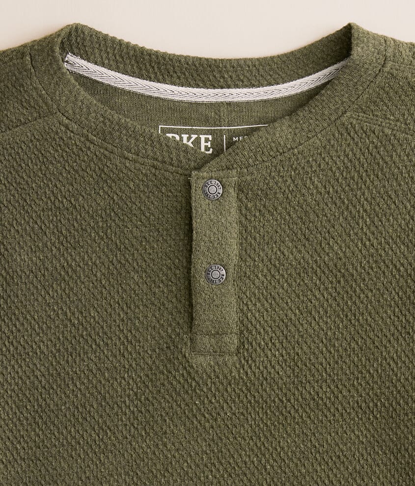 Boys - Pieced Snap Henley