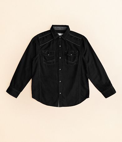 BKE Boys - Embroidered Shirt front view