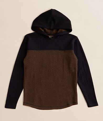 BKE Boys - Color Block Hoodie front view