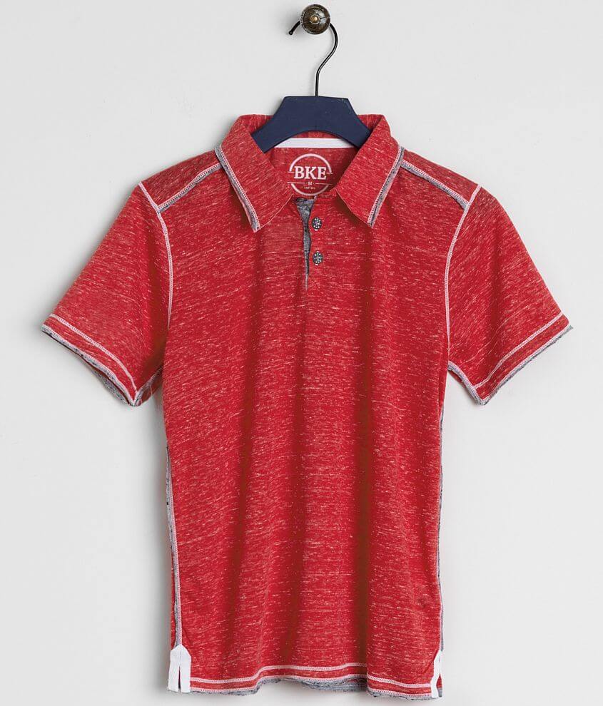 Boys BKE Spencer Polo Boy's Shirts in Red Buckle