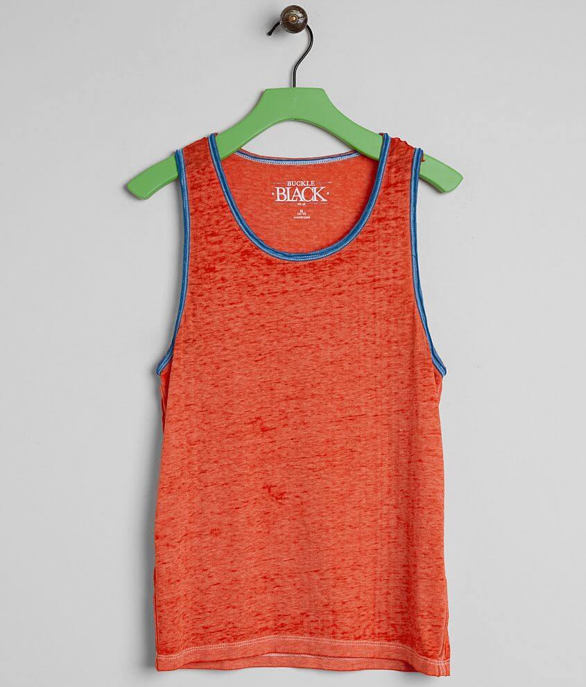 Boys - Buckle Black Six Degrees Tank Top front view