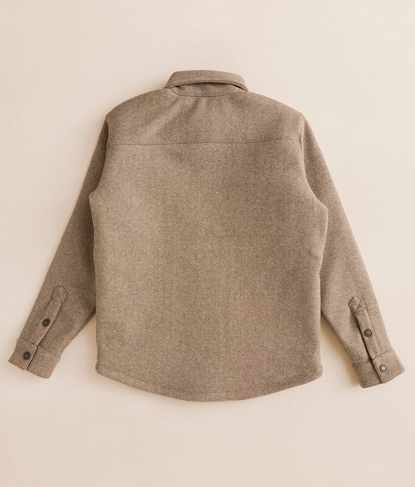 Boys - Oatmeal Fleece Shacket