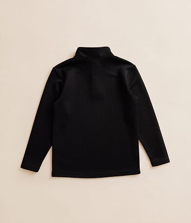 Boys - Textured Quarter Snap Pullover thumbnail 2