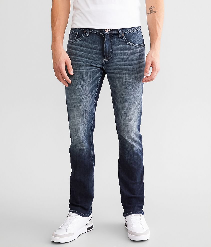 Stretch Slim Straight Jeans