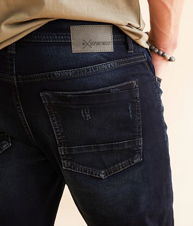 Departwest Seeker Taper Stretch Jean back pocket view
