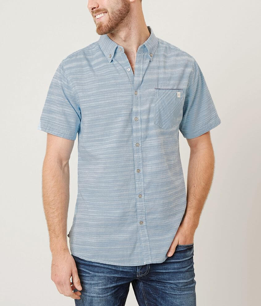 Departwest Woven Shirt - Men's Shirts in Blue White | Buckle