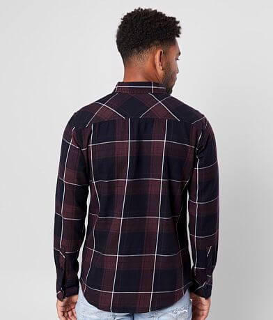 Departwest Plaid Flannel Shirt back view
